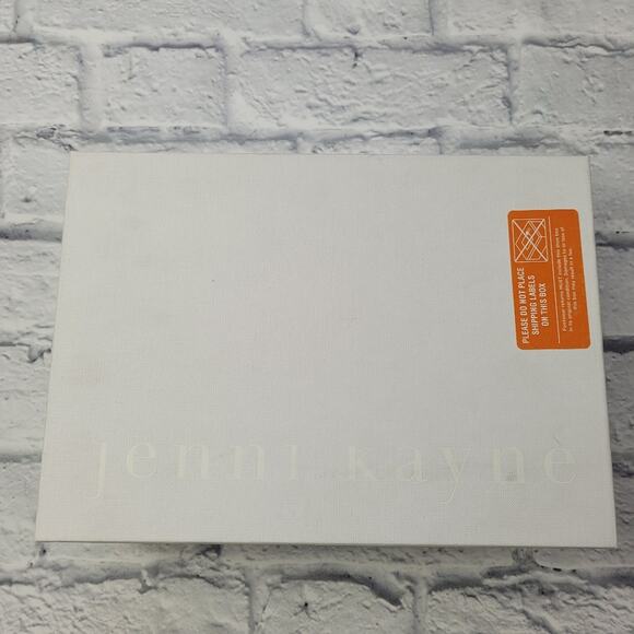 Jenni Kayne Posted Strap Tomato Red Suede Heels size 38 - Picture 16 of 16